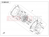CFMOTO 2019 SSV ZFORCE 800 (CF800UTR) FAN ASSY. - E18