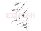 TRIUMPH DAYTONA 660cc > CM3406 Handlebars, Top Yoke & Mirrors