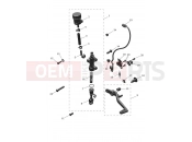 TRIUMPH DAYTONA 660cc - CM3407 > Rear Brake Master Cylinder
