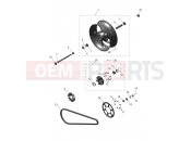 TRIUMPH DAYTONA 660cc - CM3407 > Rear Wheel