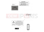 TRIUMPH Tiger Sport 800 Warning Labels