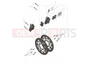 TRIUMPH Tiger Sport 800 Front Brake Caliper & Discs