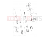 Triumph 2025 Tiger 1200 GT Explorer from AV5527
 Front Forks