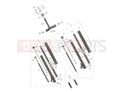 Triumph 2025 SCRAMBLER 1200 XE - CL1737 > Front Forks & Lower Yoke