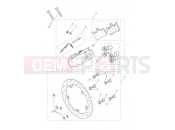 Triumph 2024 ROCKET 3 STORM R Rear Caliper & Disc