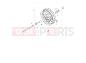 Triumph 2024 ROCKET 3 STORM R Front Wheel