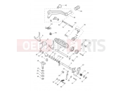 Triumph 2026 ROCKET 3 STORM R Gear Selectors & Pedal