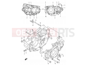 SUZUKI DR-Z400S Y (2000) (E02) 4 - CRANKCASE