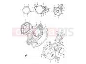SUZUKI DR-Z400S Y (2000) (E02) 5 - CRANKCASE COVER