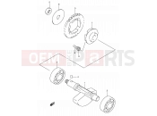 SUZUKI DR-Z400S Y (2000) (E02) 8 - CRANK BALANCER