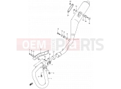SUZUKI DR-Z400S Y (2000) (E02) 13 - MUFFLER