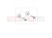 TRIUMPH STREET TWIN Rear Footrest Finisher Kit