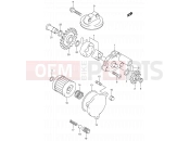 SUZUKI DR-Z400S Y (2000) (E02) 14 - OIL PUMP