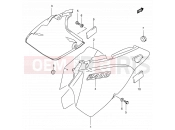 SUZUKI DR-Z400S Y (2000) (E02) 38 - FRAME COVER (MODEL Y)