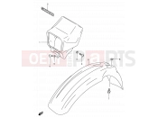 SUZUKI DR-Z400S Y (2000) (E02) 39 - FRONT FENDER (MODEL Y)