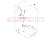 SUZUKI DR-Z400S Y (2000) (E02) 45 - KNUCKLE COVER (MODEL Y/K1/K2 OPT)