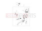 Triumph 2026 TIGER SPORT 660cc from CN4034 Front Brake Master Cylinder & Hoses