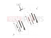Triumph 2026 TIGER 900 GT Pro - BP5373 > Front Forks & Lower Yoke Assy