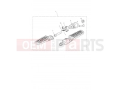 TRIUMPH Thruxton RS Pillion Footrest Kit, Machined
