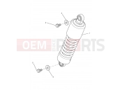 Triumph 2013 ROCKET III, CLASSIC & ROADSTER Rear Suspension Unit