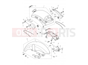 Triumph 2013 ROCKET III, CLASSIC & ROADSTER Mudguards