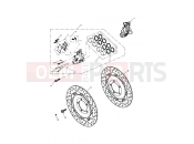 Triumph 2017 ROCKET III, CLASSIC & ROADSTER Front Brake Caliper & Discs