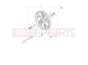 Triumph 2021 TIGER 900 Front Wheel