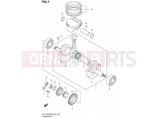 SUZUKI DR-Z400SM K5 (2005) (E19) 7 - CRANKSHAFT