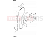 SUZUKI DR-Z400SM K5 (2005) (E19) 11 - CAM CHAIN