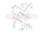 Triumph 2026 ROCKET 3 STORM GT Gear Selectors & Pedal