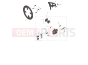 Triumph 2026 SCRAMBLER 900 - Liquid Cooled - CM9964 > Rear Brake Caliper & Disc