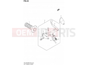 SUZUKI DR-Z400SM K5 (2005) (E19) 43 - LEFT HANDLE LEVER