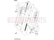 SUZUKI DR-Z400SM K5 (2005) (E19) 47 - FRONT FORK DAMPER