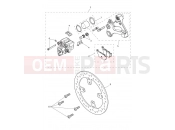 TRIUMPH TIGER 900 Alpine Rear Brake Caliper & Discs