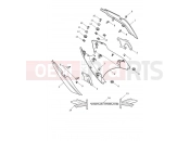 Triumph 2025 TRIDENT 660cc CB1390 > CN4039 Rear Bodywork - Triple Tribute
