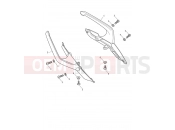 Triumph 2025 TRIDENT 660cc CB1390 > CN4039 Grab Handles - India Only
