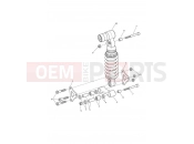 TRIUMPH SPEED TRIPLE S 735438 > Rear Suspension Unit & Linkage