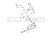 Triumph 2025 Tiger 1200 Rally Pro Rear Suspension Unit