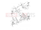 Triumph 2026 Tiger 1200 GT Explorer from AV5527
 Foot Controls