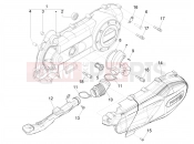 PIAGGIO Liberty 50 (EU) Crankcase cover - Crankcase cooling