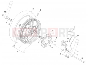 PIAGGIO Liberty 50 (EU) Front wheel