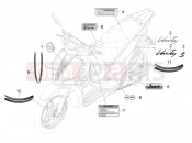 PIAGGIO Liberty 50 (EU) Plates - Emblems