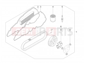 PIAGGIO Medley 200 (EU) Complete wear and maintenance kit