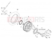 PIAGGIO Medley 200 (EU) Rear wheel