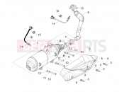 PIAGGIO Medley 200 (EU) Silencer