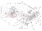 PIAGGIO MP3 MAXI 530 HPE E5+ Exclusive (EU) CRANKCASE