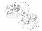 PIAGGIO MP3 MAXI 530 HPE E5+ Exclusive (EU) Crankcase cover - Crankcase cooling