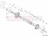 PIAGGIO MP3 MAXI 530 HPE E5+ Exclusive (EU) Driven pulley
