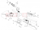 PIAGGIO MP3 MAXI 530 HPE E5+ Exclusive (EU) Handlebars - Master cil.