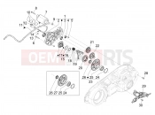 PIAGGIO MP3 MAXI 530 HPE E5+ Exclusive (EU) Reverse gear assy